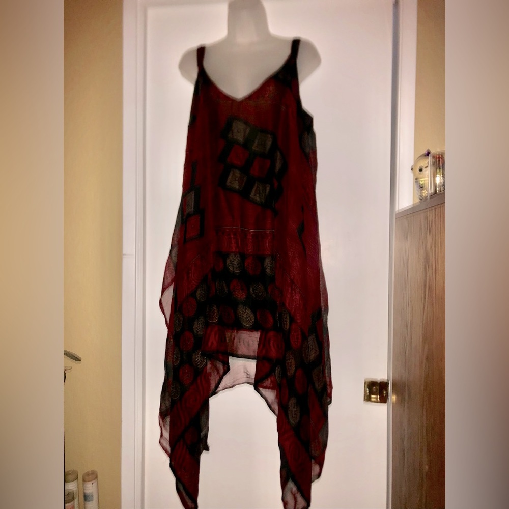 Boho Sheer Dress